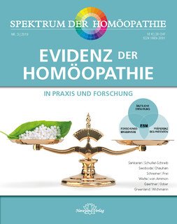 Spektrum der Homöopathie 2019-3, Evidenz der Homöopathie